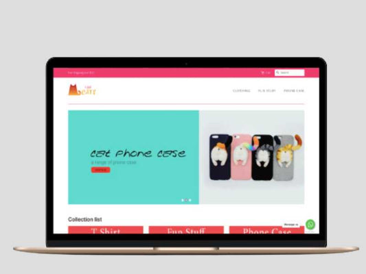 I Love Cats Shopify Starter Dropship Store & Ecommerce Website