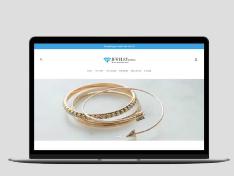 Jewelry Shopify Starter Dropship Store & Ecommerce Website