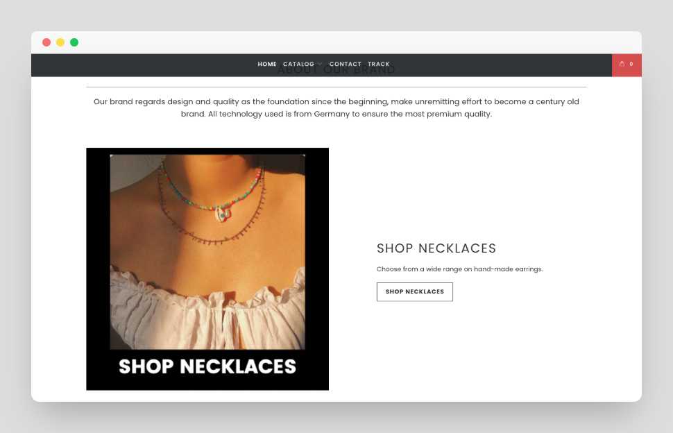 Jewelry Shopify Exclusive Dropship Store & Ecommerce Website
