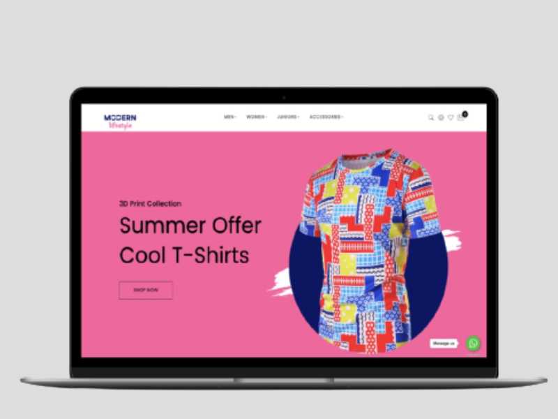 Modern Lifestyle Shopify Premium Dropship Store & Ecommerce Website