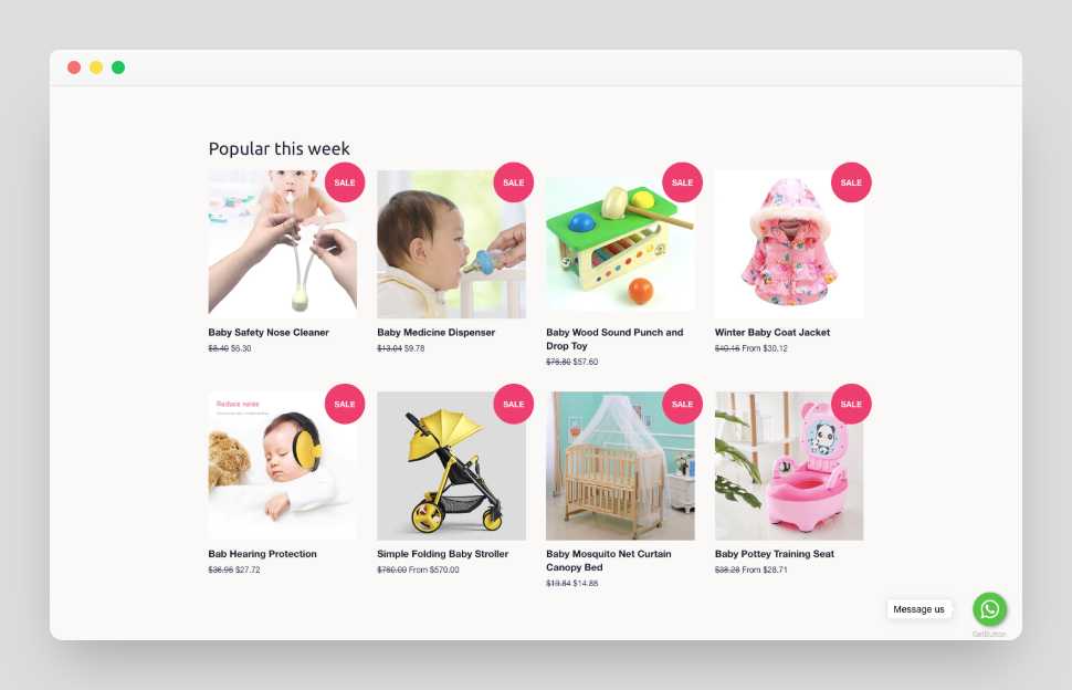 New Mom Shopify Starter Dropship Store & Ecommerce Website