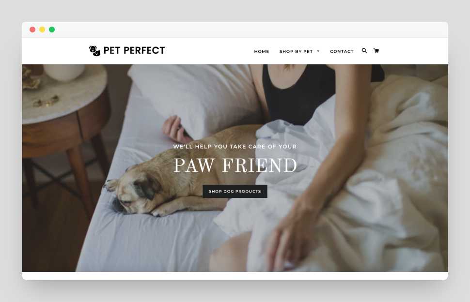 Pets Shopify Exclusive Dropship Store & Ecommerce Website