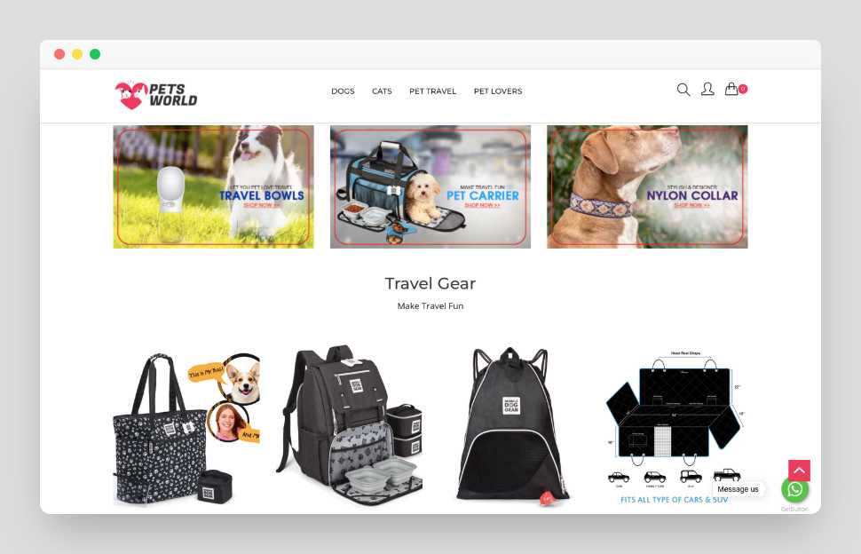 Pets World Shopify Premium Dropship Store & Ecommerce Website