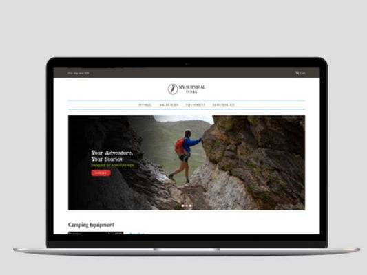 Survival Store Shopify Starter Dropship Store & Ecommerce Website