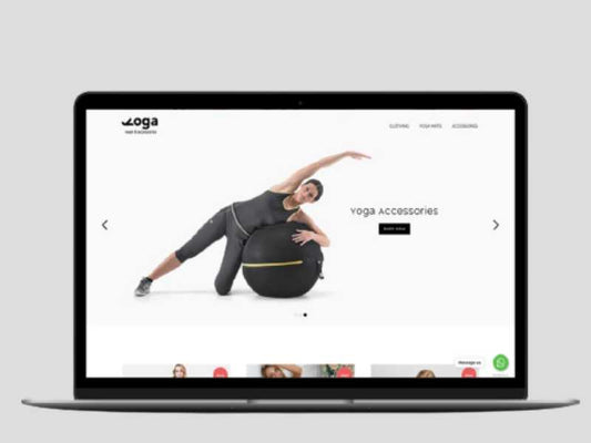 Yoga Shopify Starter Dropship Store & Ecommerce Website